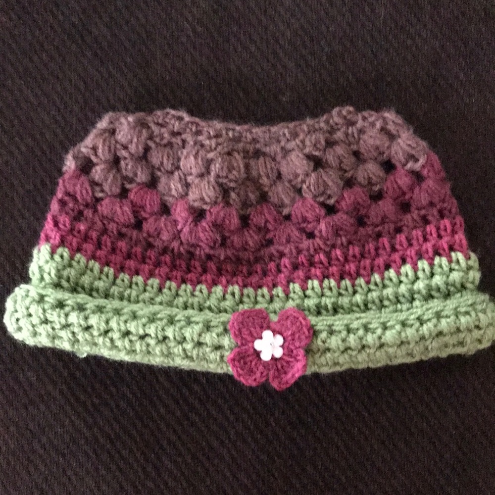 Messy Bun Beanie